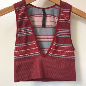 Out From Under Ribbed Crop-Top